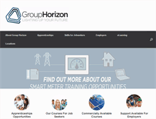 Tablet Screenshot of grouphorizon.co.uk